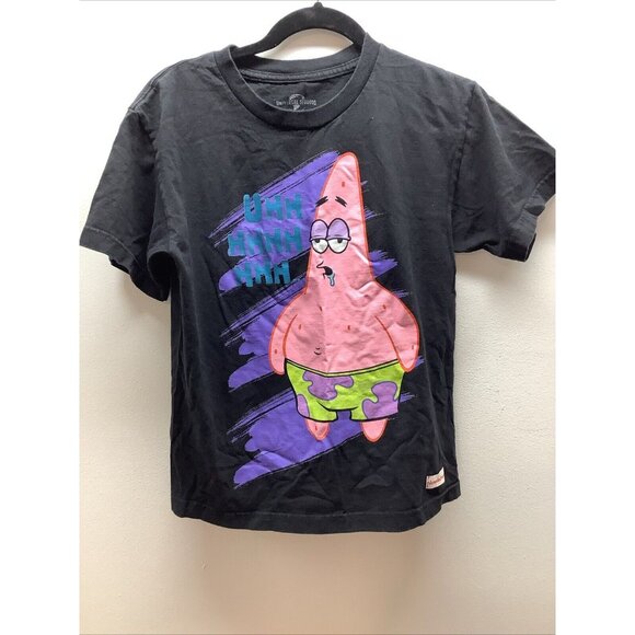 Nickelodeon Size Large Yourh Black Universal Studios Patrick Tee. Preloved - Picture 1 of 5